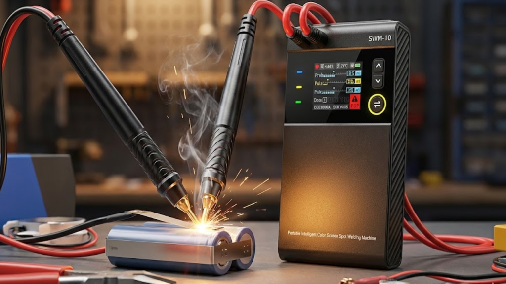 ⚡ Soldador por Puntos FNIRSI SWM-10: