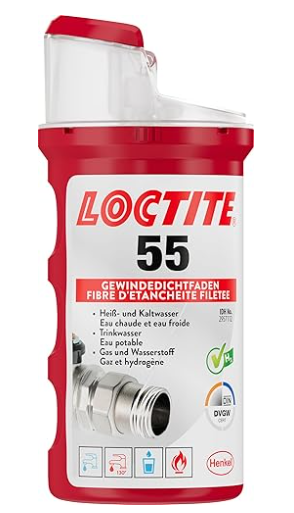 LOCTITE 55, hilo de sellado de rosca