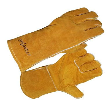 Guantes de soldadura de cuero