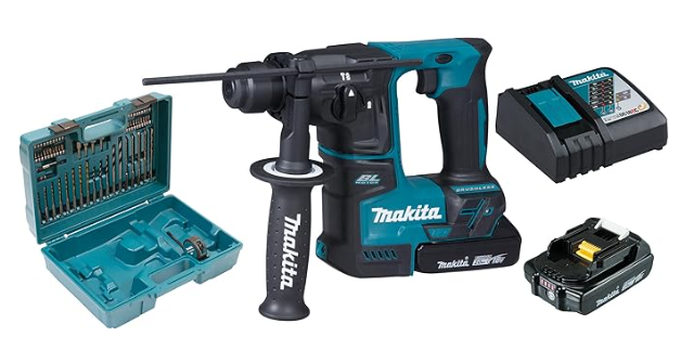 Makita DHR171RAX3 - Martillo perforador inalámbrico