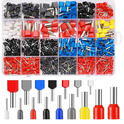 Terminales Cables Eléctricos, 0,5-16 mm² Punteras Eléctricas