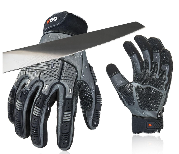 Guantes de Trabajo Antichoque Anticortes