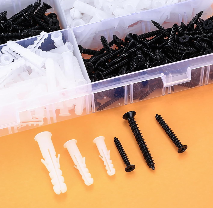 Tipos de tacos y anclajes para pared