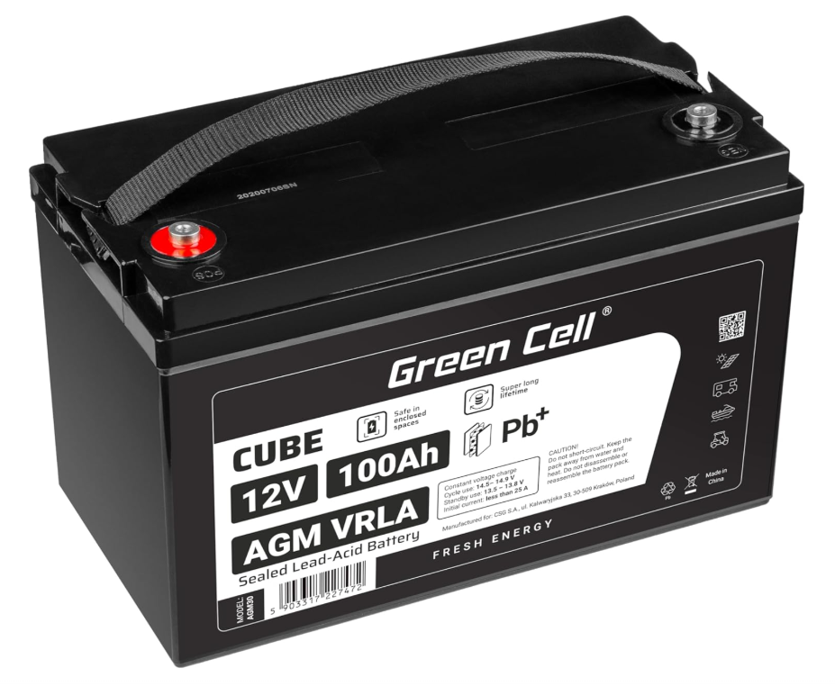 Baterías de plomo-ácido selladas AGM
